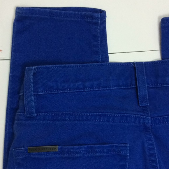 Rock & Republic Ladies Blue Skinny Jeans Sz 2 - Picture 6 of 8